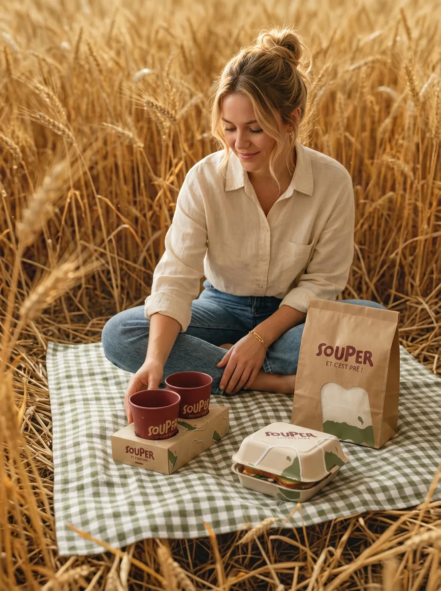 Projet Souper — Pique-nique dans les champs de blé